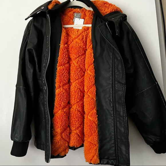 New Free People Moxy Trapeze Vegan Jacket - Picture 4 of 10